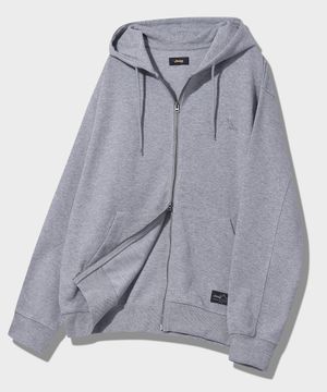 [330g] 2way Peak-Logo 후드집업 (JP5TZU012MG)