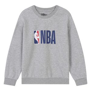 빅로고 맨투맨(K243TS160P) 멜란지 그레이