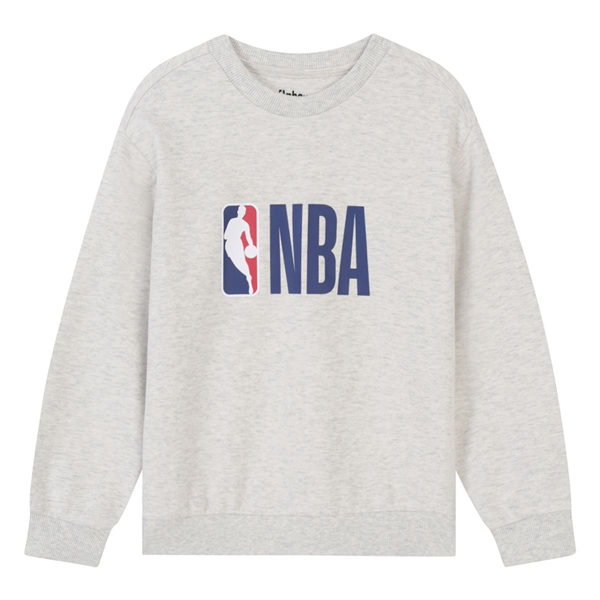 엔비에이 키즈(NBA KIDS) 빅로고 맨투맨(K243TS160P) 오트밀