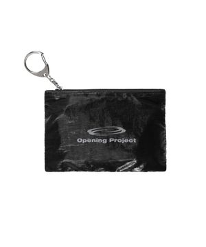 Glossy Mini Pouch - Black