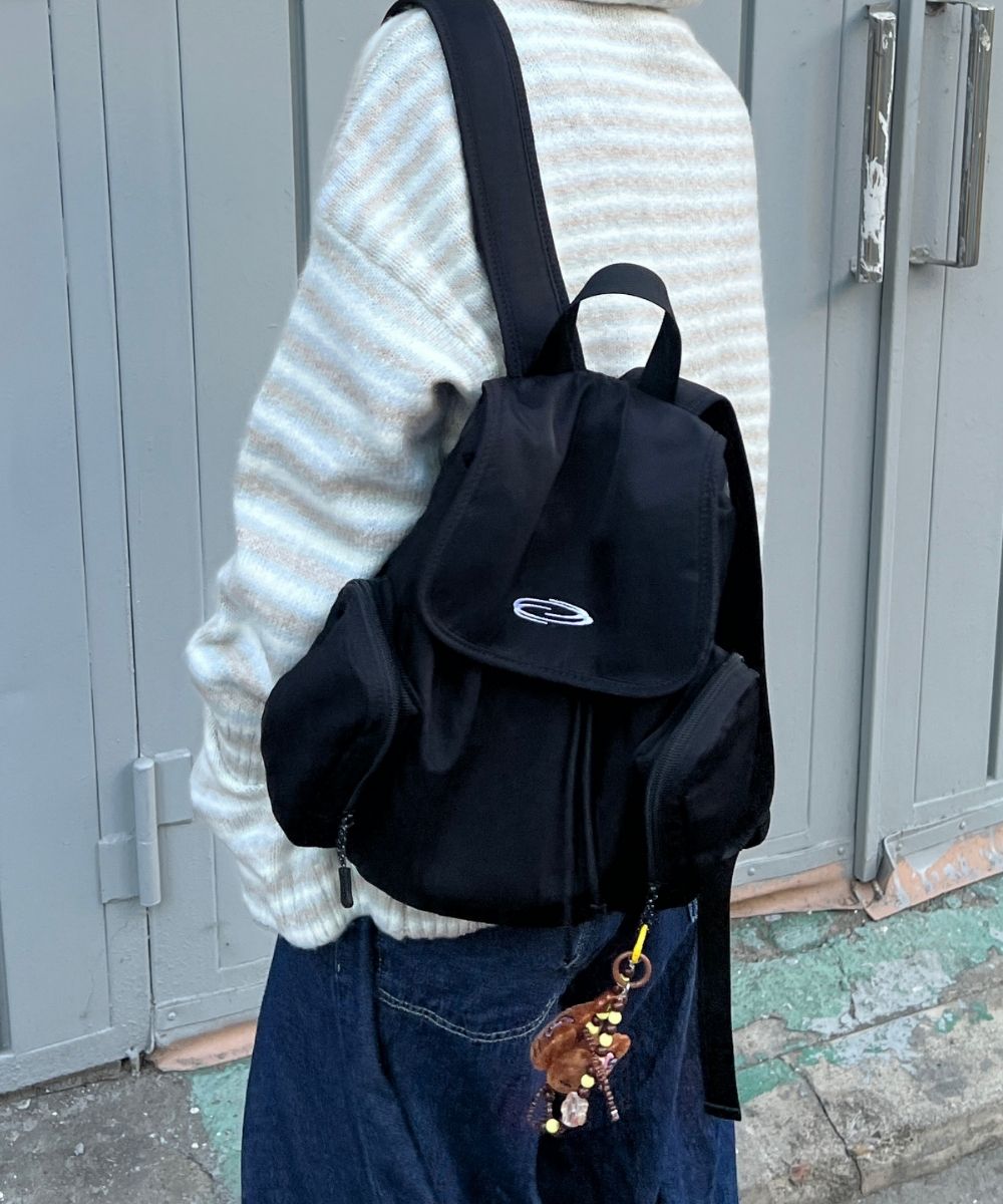 MUSINSA公式 | OPENING PROJECT Mini Rucksack - Black