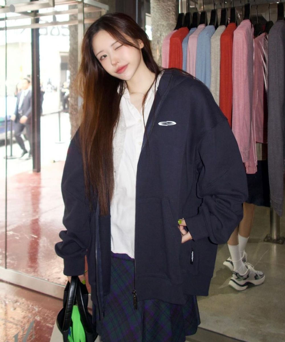 MUSINSA | OPENING PROJECT [500g]Heavy Weight Logo Hood Zip
