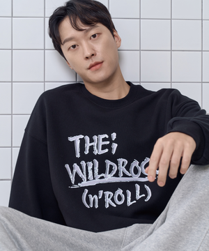 더 와일드 락 앤 롤 맨투맨_블랙