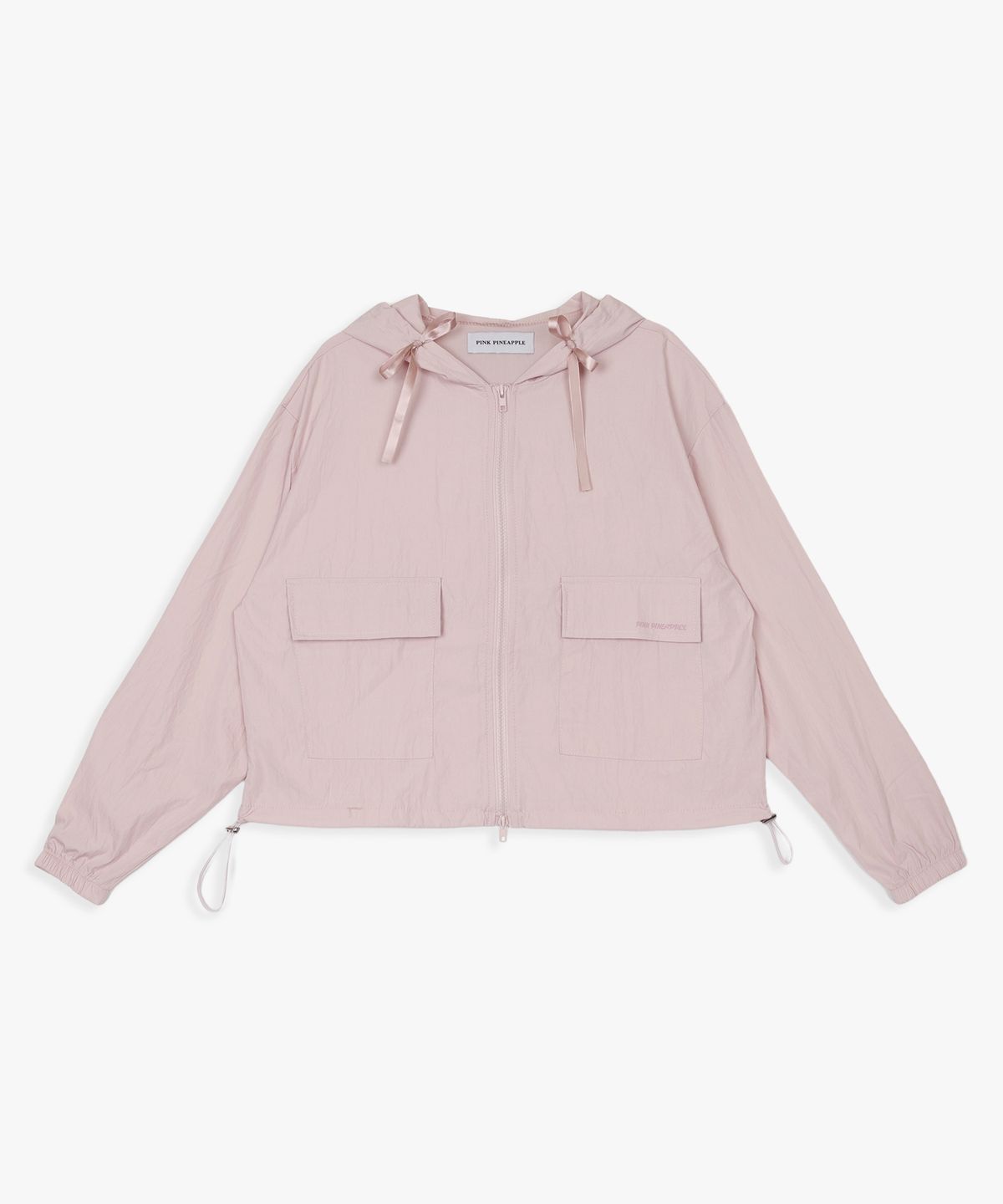 핑크파인애플(PINK PINEAPPLE) TWO-WAY STRING WIND BREAKER_PINK