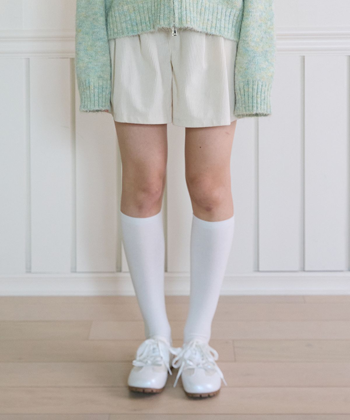 핑크파인애플(PINK PINEAPPLE) CABIN CORDUROY PANTS_IVORY