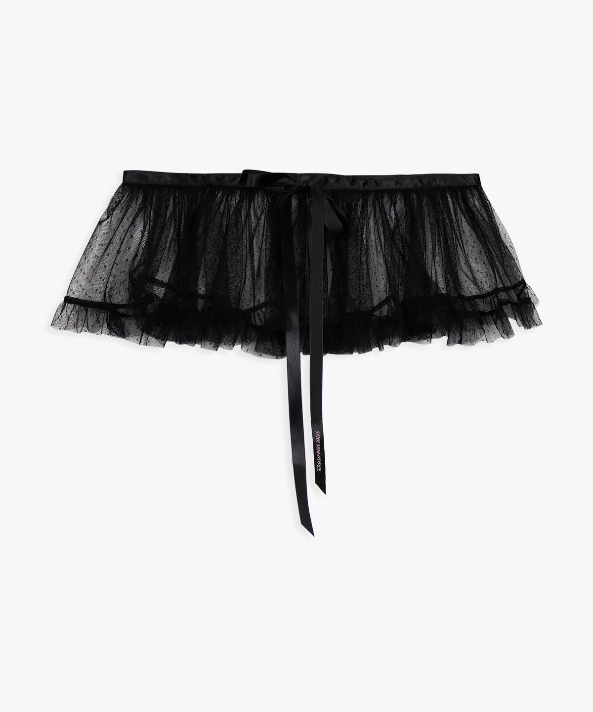 핑크파인애플(PINK PINEAPPLE) TUTU APRON SKIRT_BLACK
