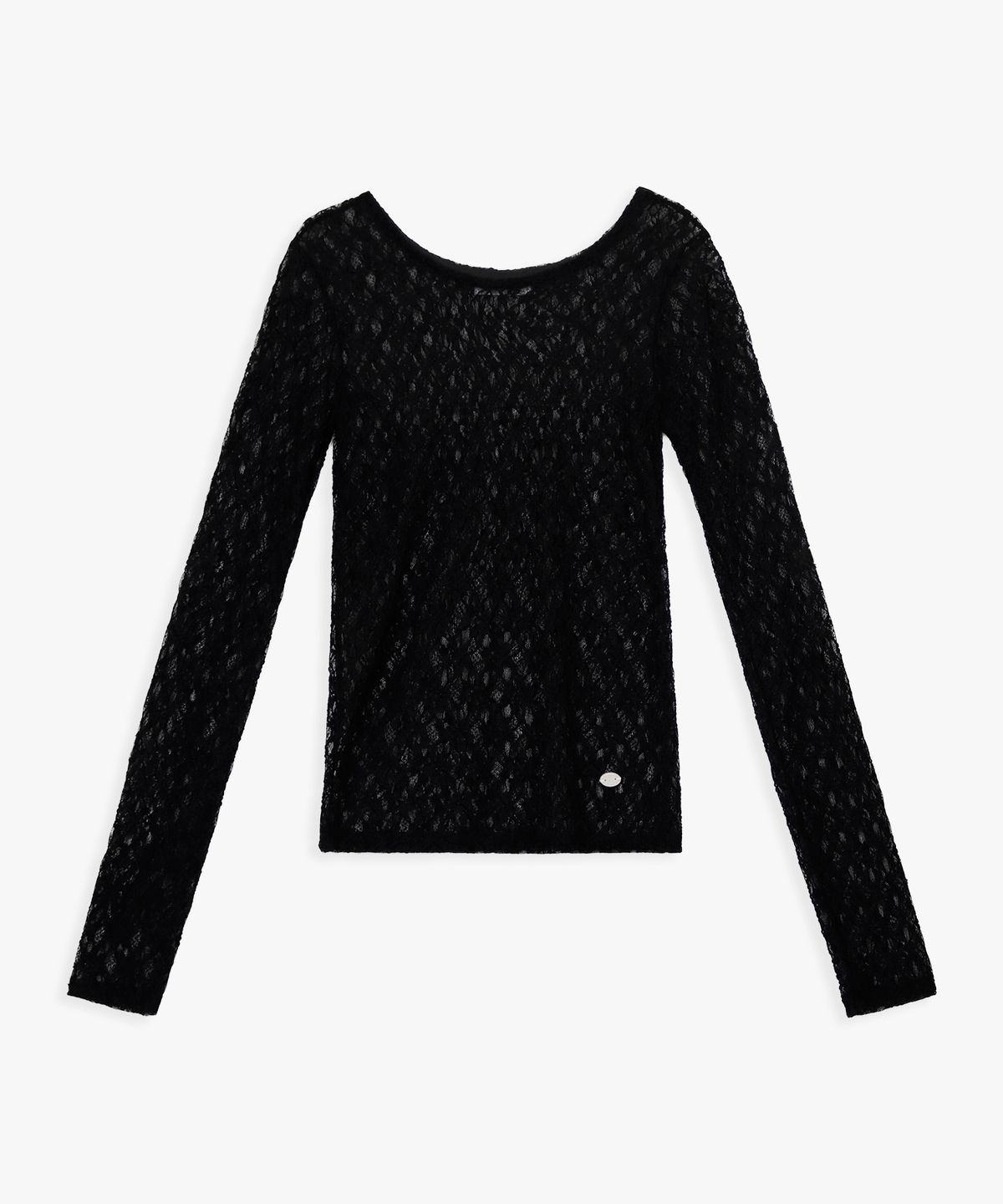 핑크파인애플(PINK PINEAPPLE) JULIETTE LACE TOP_BLACK