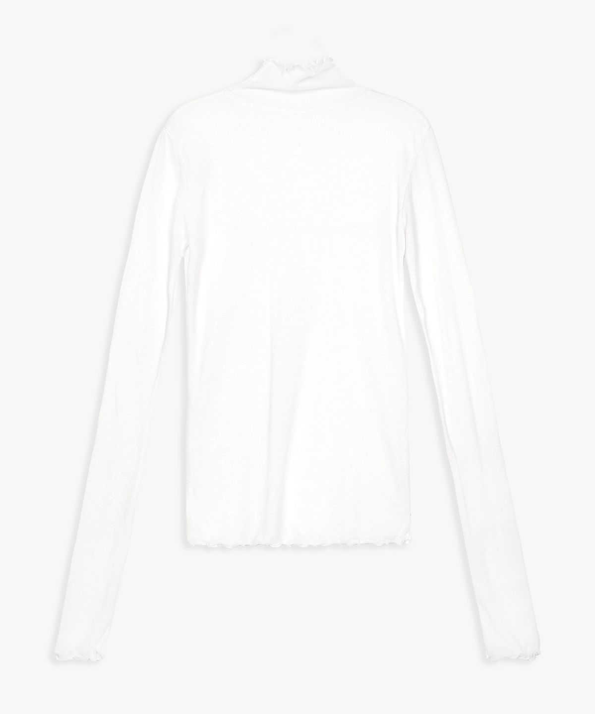 핑크파인애플(PINKPINEAPPLE) SHEER TURTLENECK TOP_IVORY