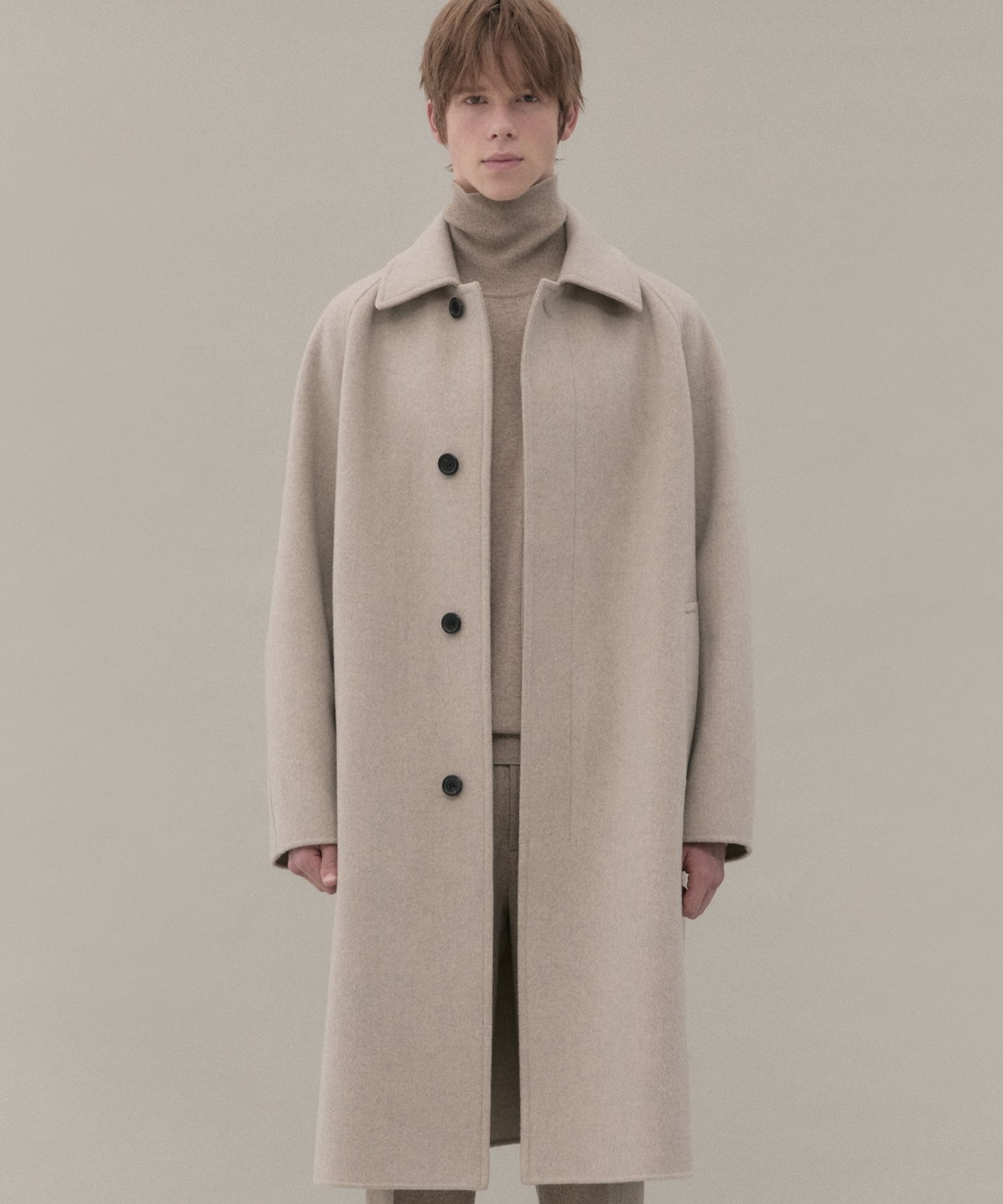 질스튜어트뉴욕 맨(JILLSTUART NEWYORK MEN) 아이보리 캐시미어 블렌드