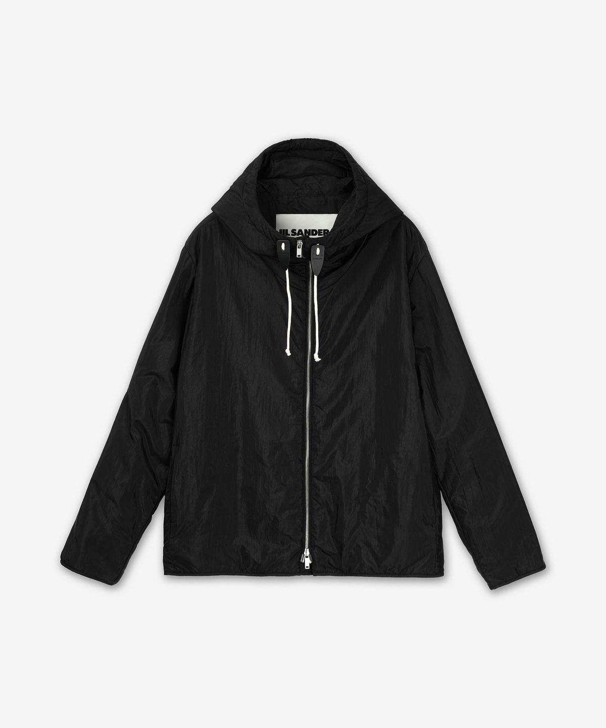 질 샌더(JIL SANDER) 후드 블루종 재킷 - 블랙 / J47BN0127J70003001
