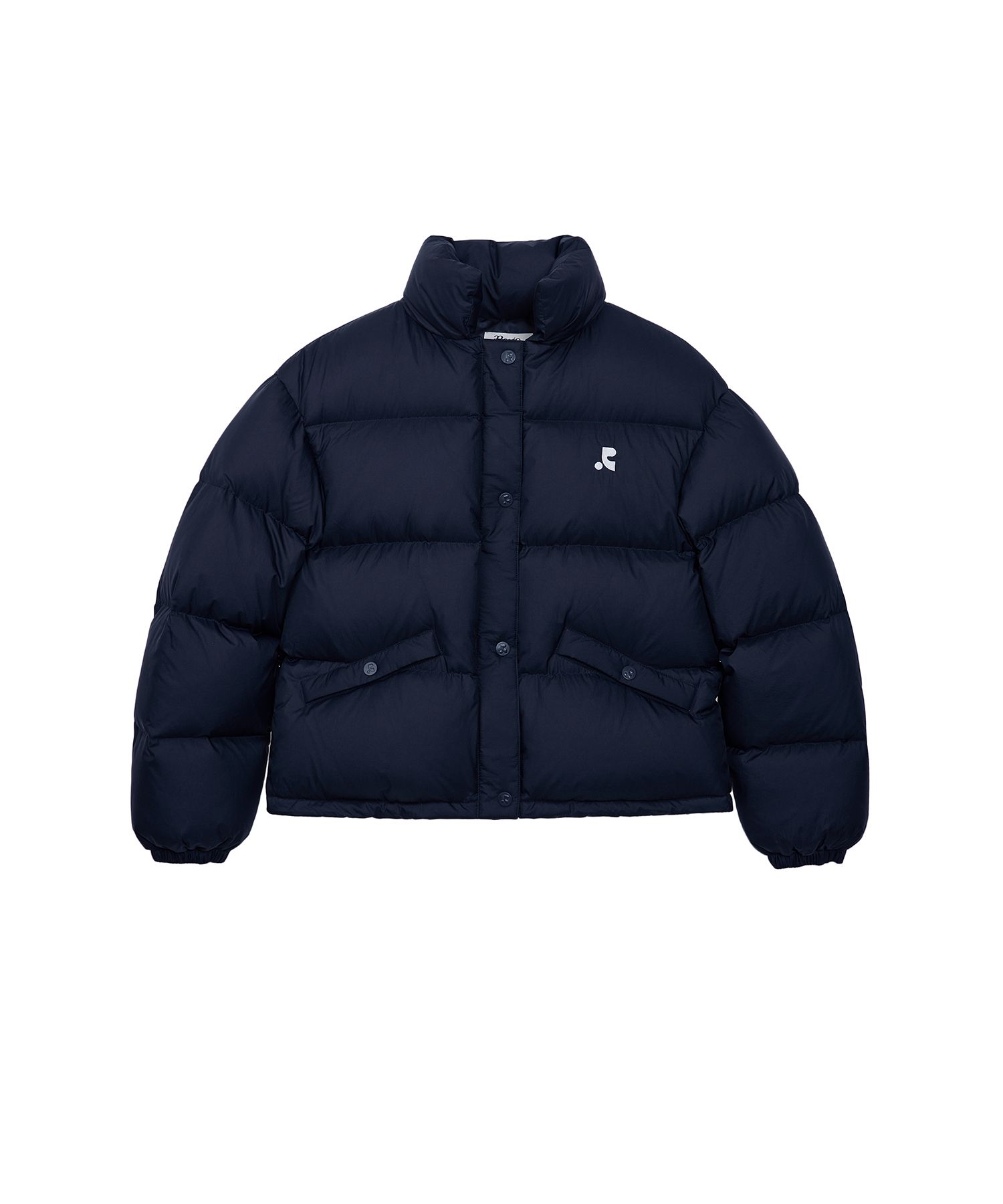 MUSINSA公式 | REST&RECREATION COLLAR DOWN JACKET - NAVY