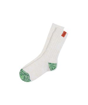 헤리티지 컬러 블록 삭스 그린