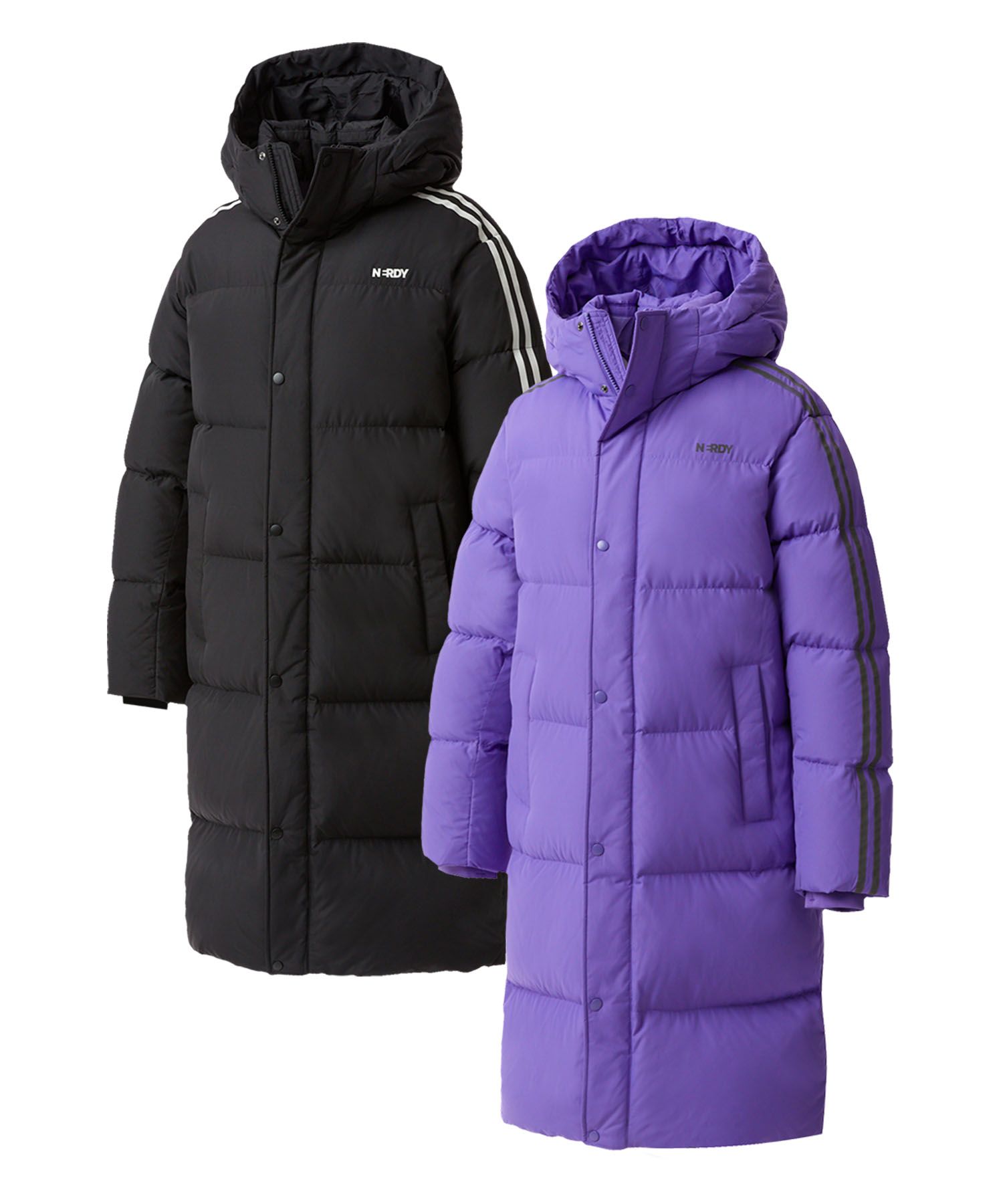 [ NERDY ]★NY DOWN JACKET MUSINSA | NERDY NY Down Jacket Blue