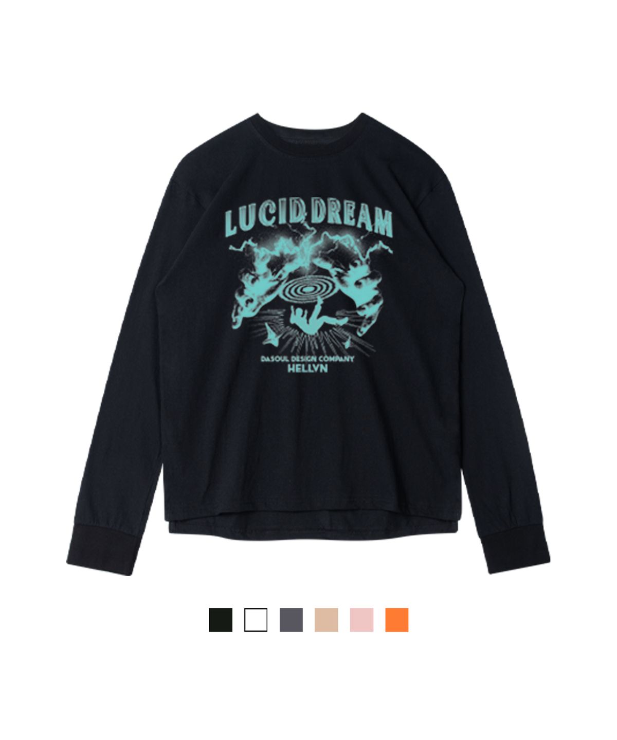 헬븐(HELLVN) H/V LUCID DREAM 옆트임 긴팔티셔츠 (STL2-4HV025)