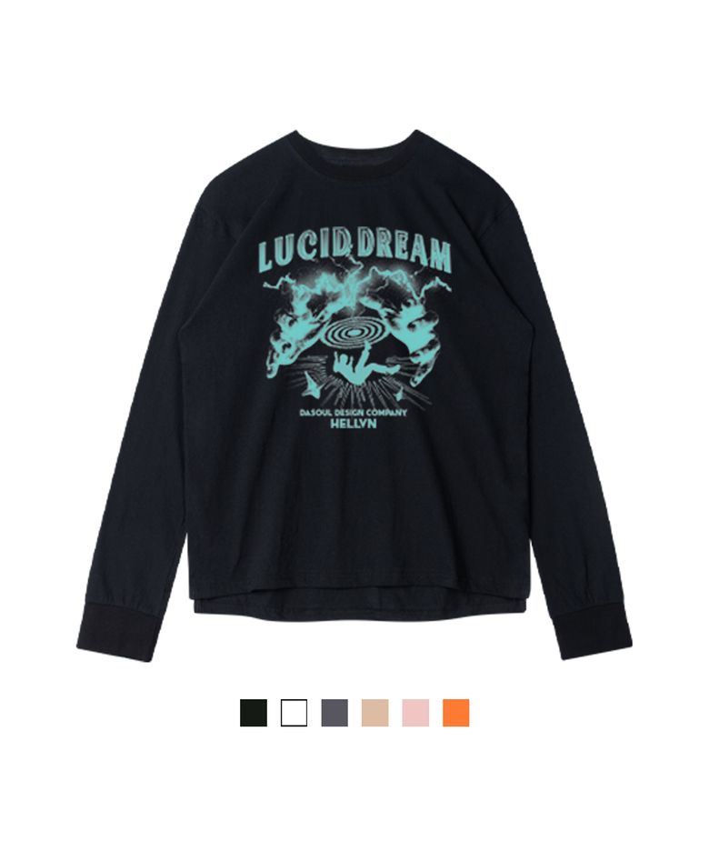 H/V LUCID DREAM 옆트임 긴팔티셔츠 (STL2-4HV025)