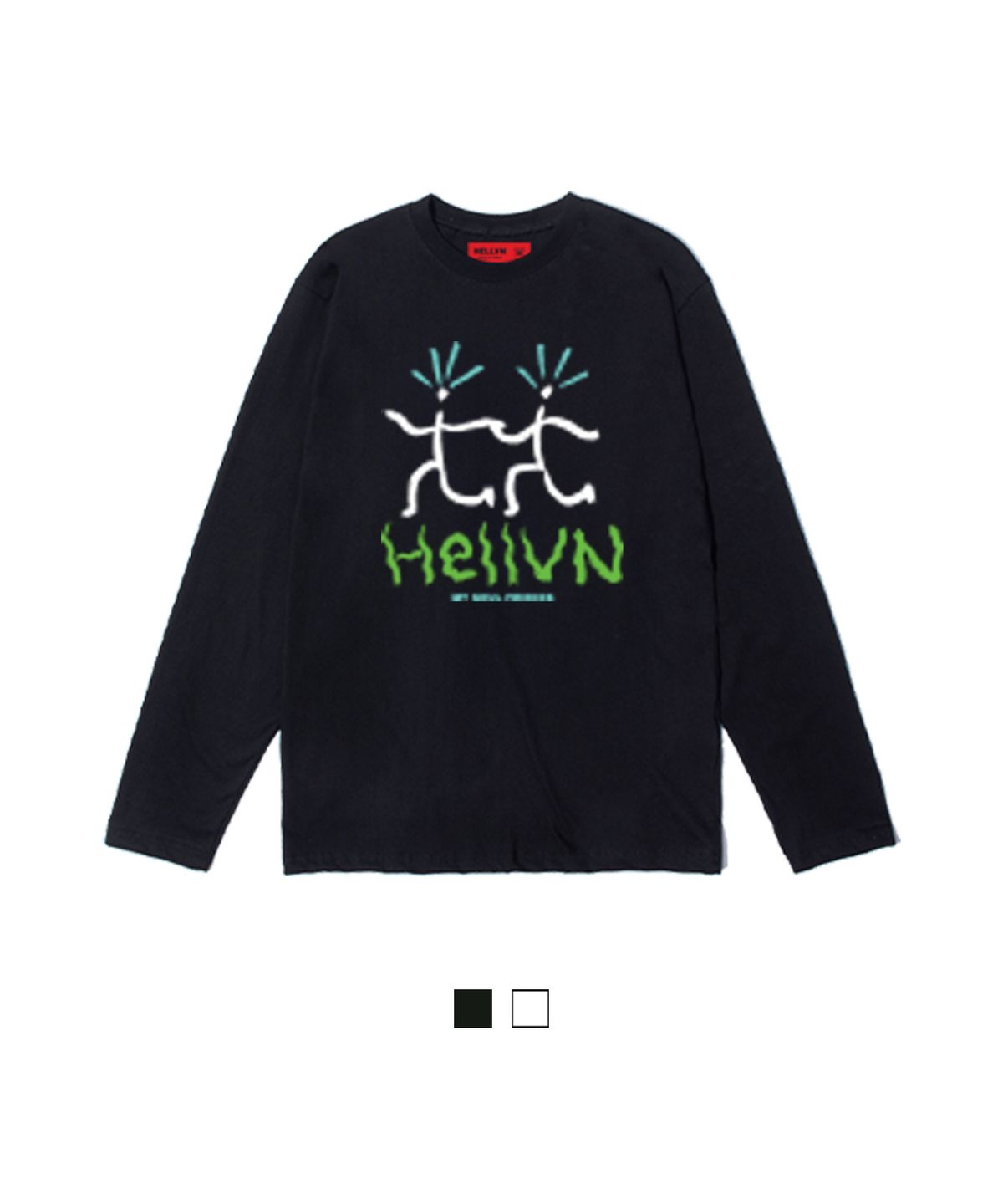 헬븐(HELLVN) H/V SOUL FRIENDS 베이직 긴팔티셔츠 (GBL2-4HV033)