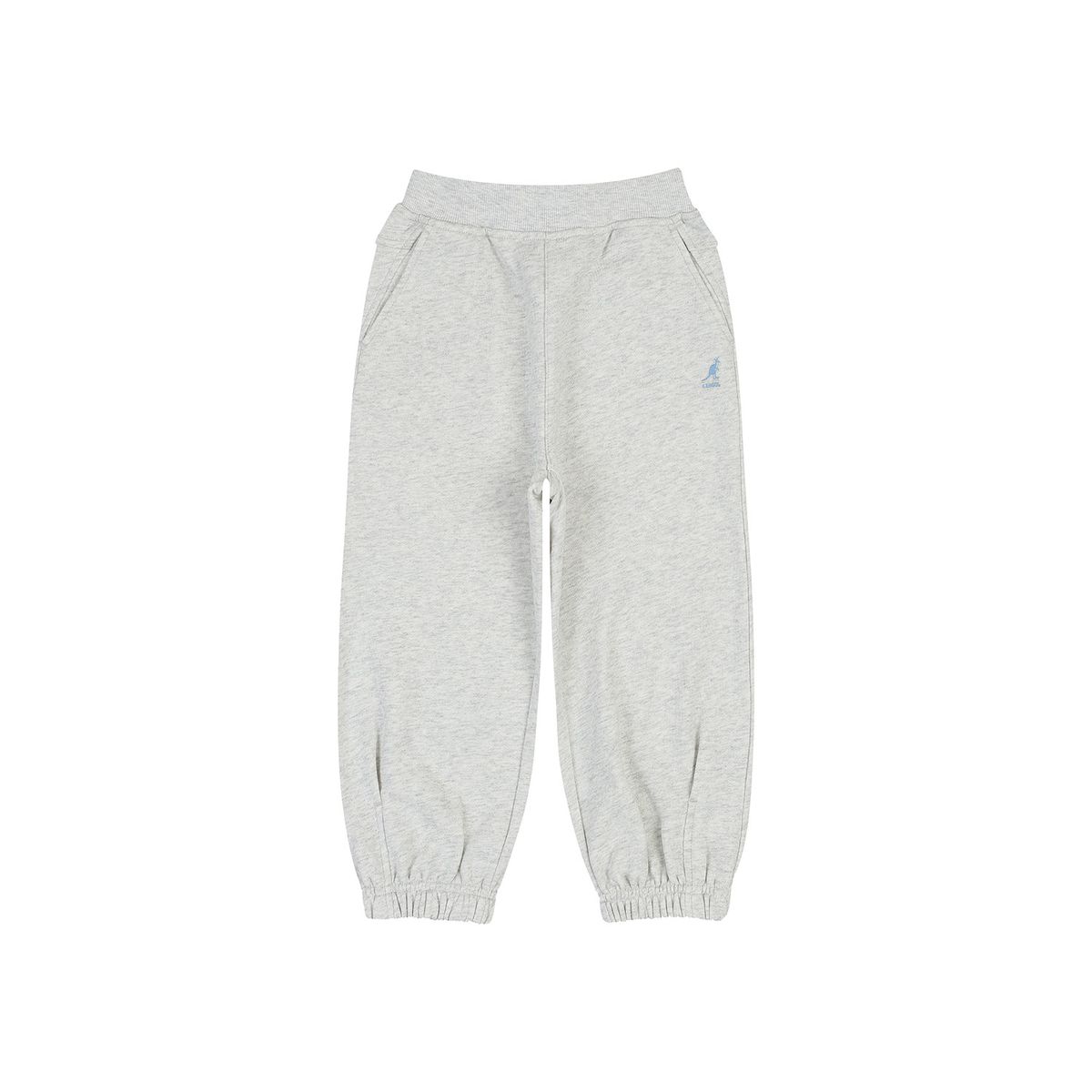 캉골키즈(KANGOL KIDS) 와이드 핏 조거 팬츠 QD 0005 오트밀