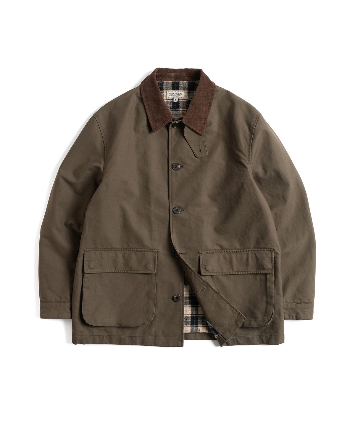 와일드 브릭스(WILD BRICKS) CT BARN JACKET (olive)