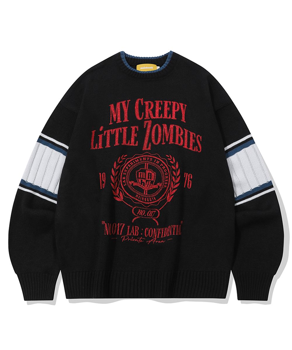 ★MAINBOOTH★Spellbook Sweater(BLACK)★正規品/韓国直送料込 MUSINSA | MAINBOOTH Spellbook Sweater(BLACK)