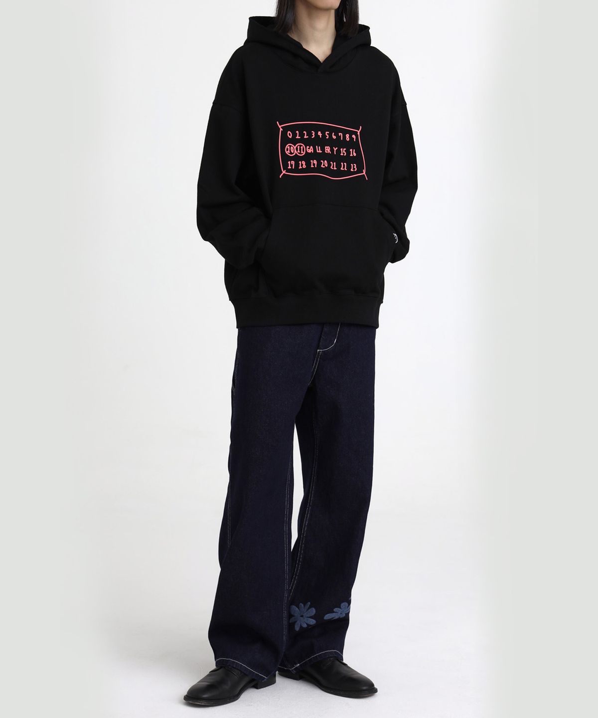 1011갤러리(1011 GALLERY) PRINTING CARPENTER DENIM PANTS
