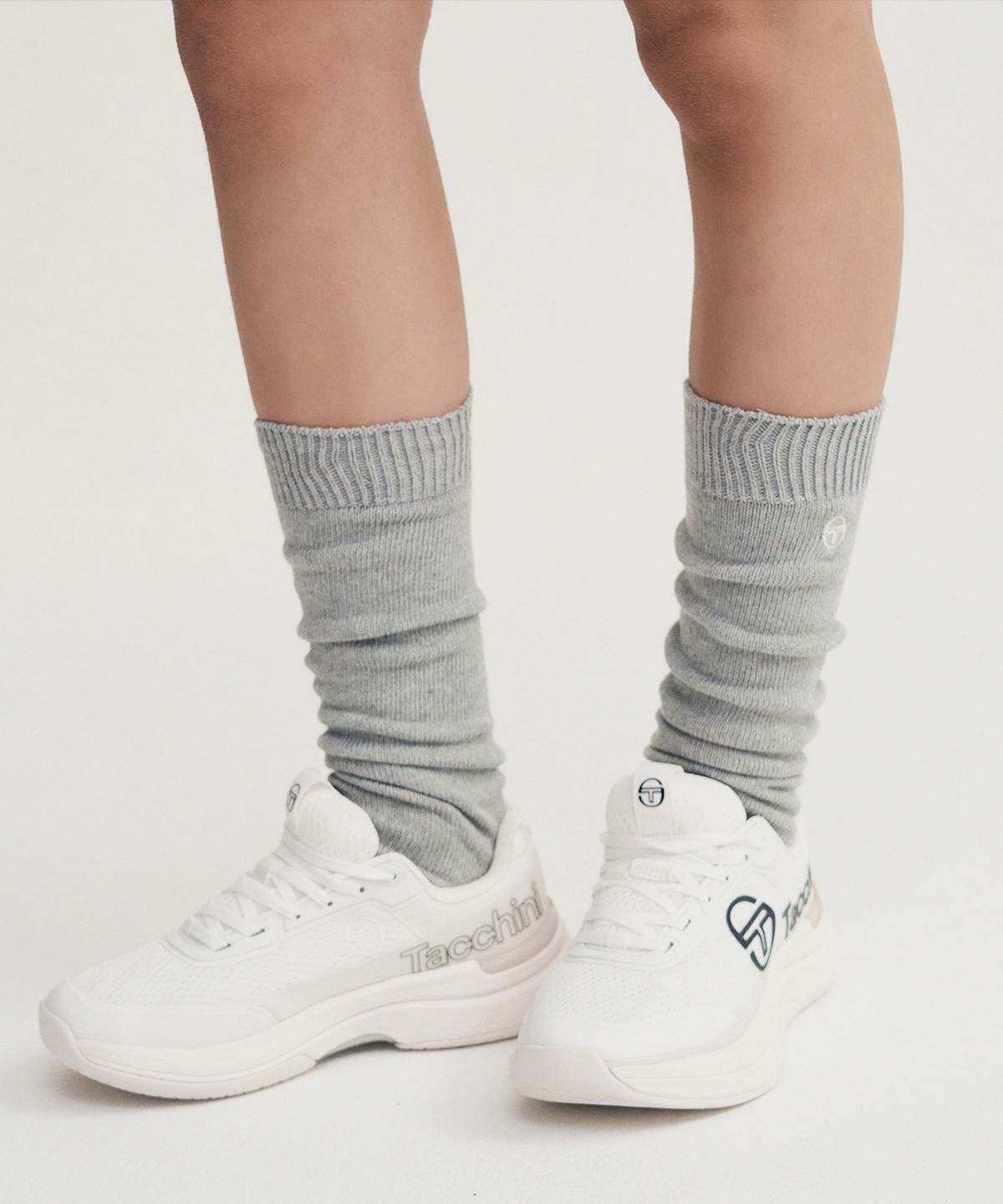 세르지오 타키니(SERGIO TACCHINI) W 레그 워머 (Melange Grey)