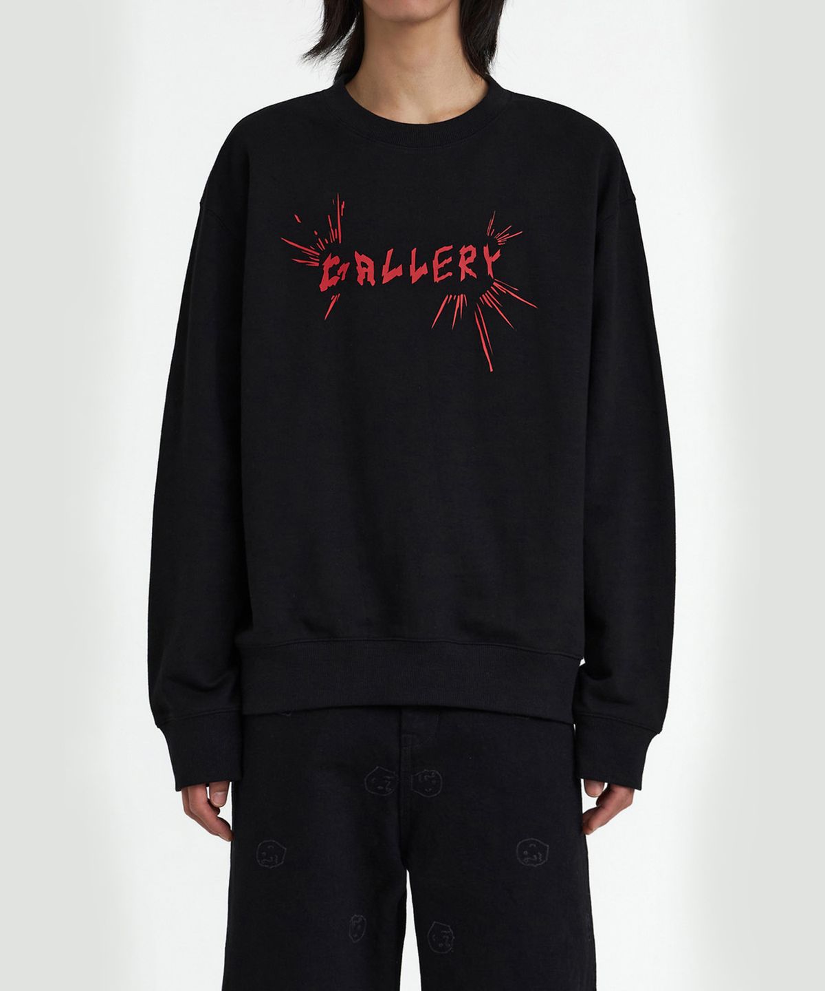 1011갤러리(1011 GALLERY) Gallery Bomb Graphic Sweatshirt