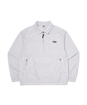 가먼트워싱 카라 아노락 자켓 LIGHT GREY