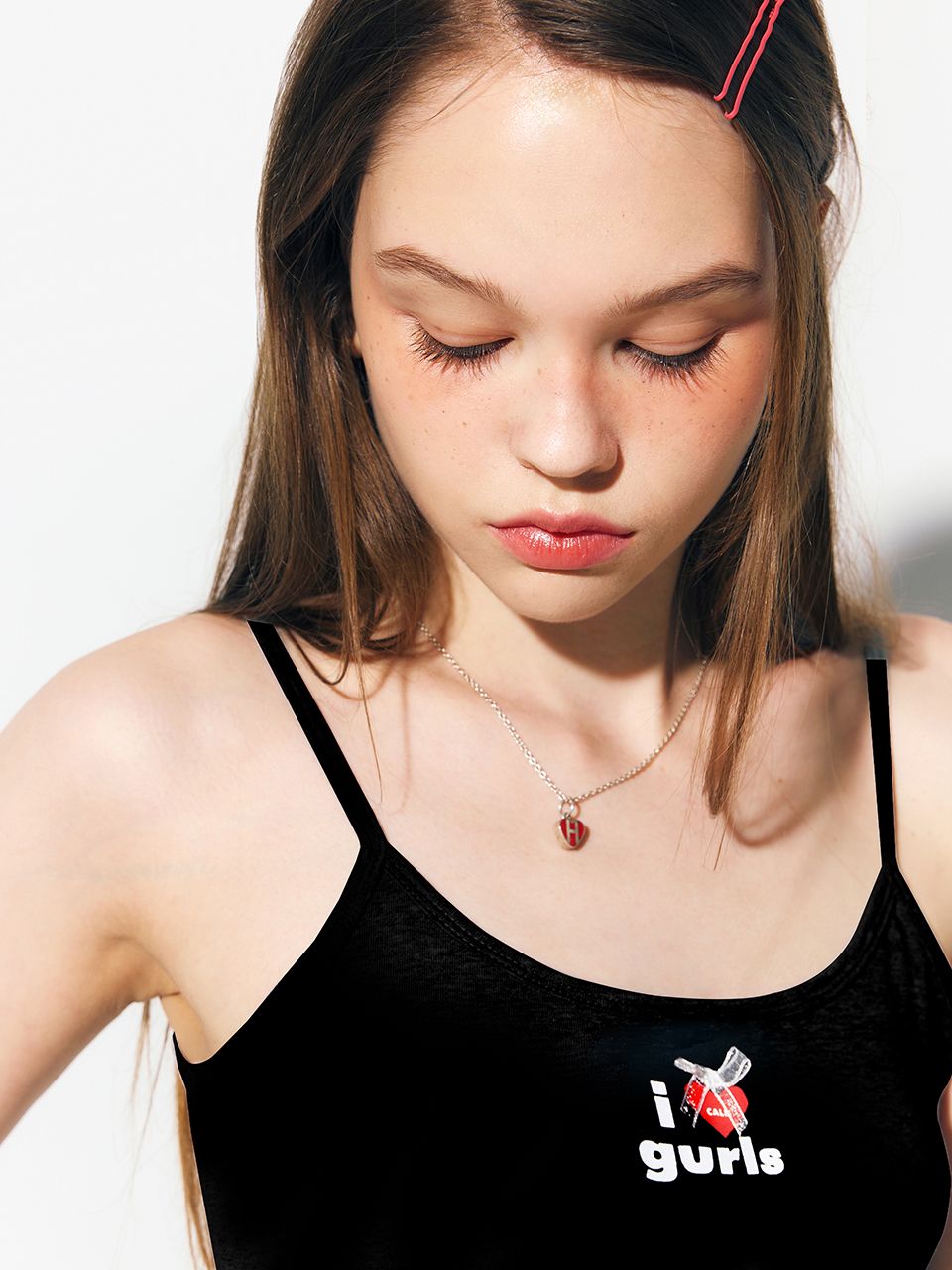 ★送料・関税込★as if calie★LOVE GURLS LONG SLEEVELESS★ Designer fashion, Seoul-fully created | W Concept