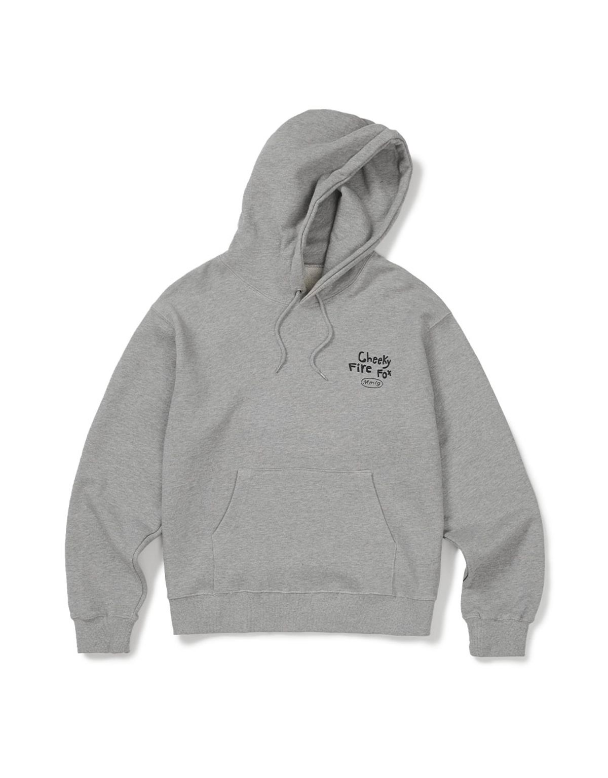 엠엠엘지(MMLG) [Mmlg] FIRE FOX HOODIE (EVERY GREY)