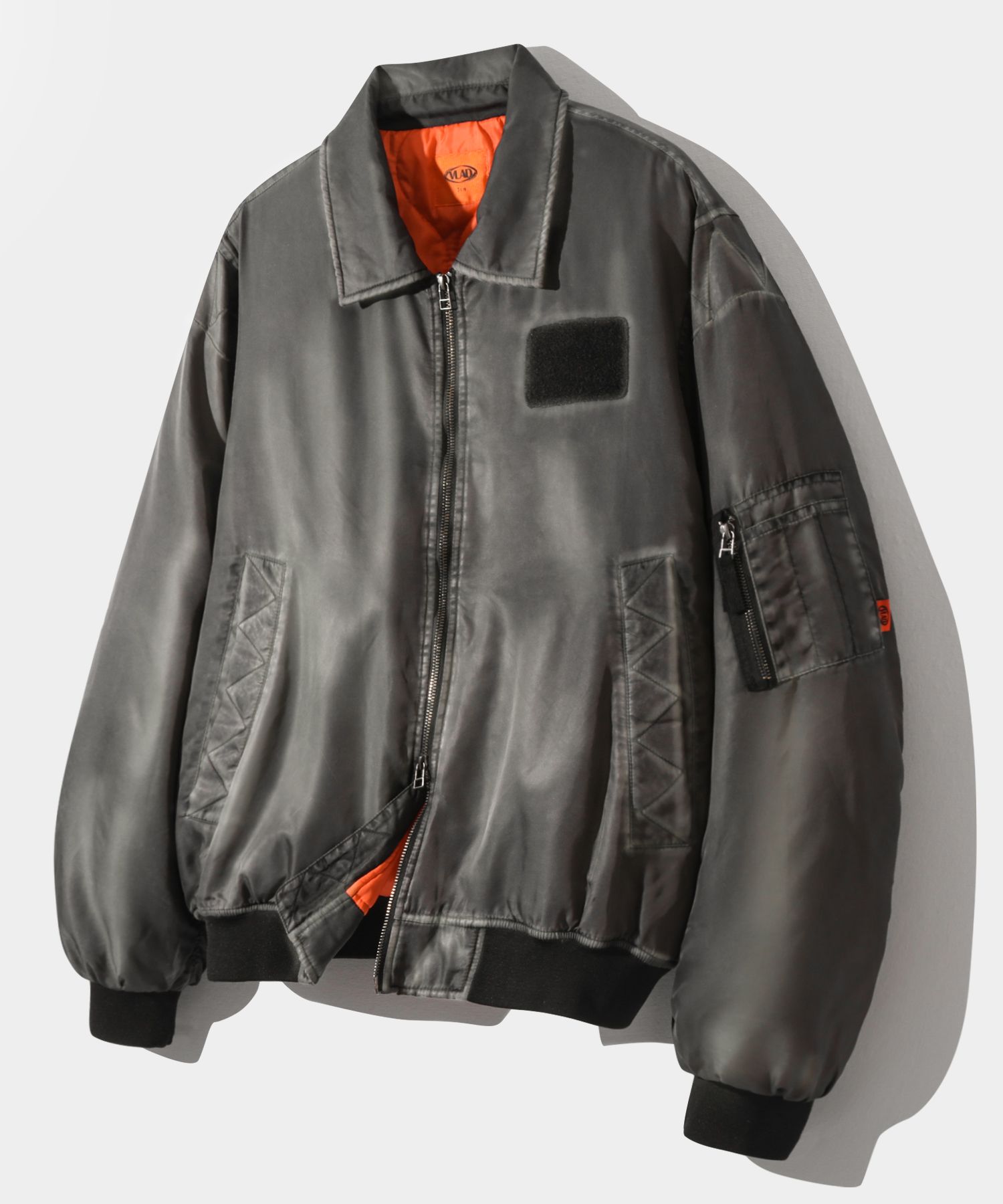 【DIMITRI BLACK】 VLAD Fade Washing Hooded Jacket DIMITRI BLACK】 VLAD Fade Washing Hooded Jacket