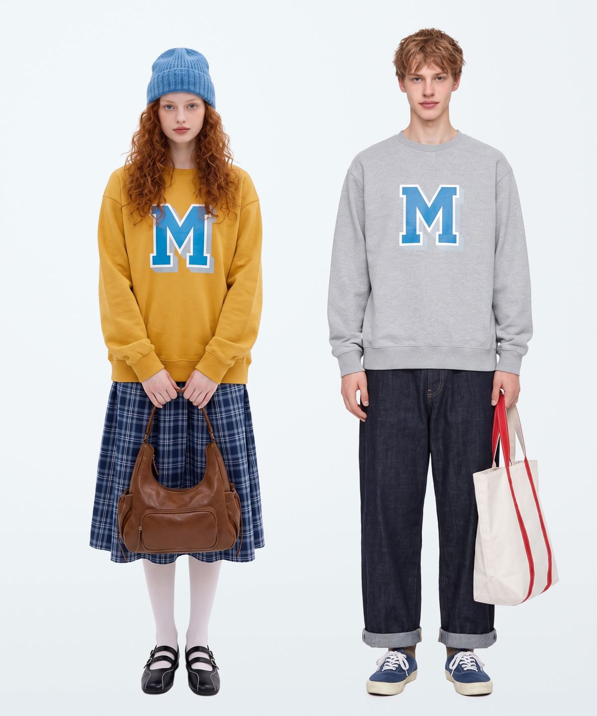 메리제임스(MARYJAMES) [남녀공용] LIVERM SWEAT SHIRTS (9COLOR)