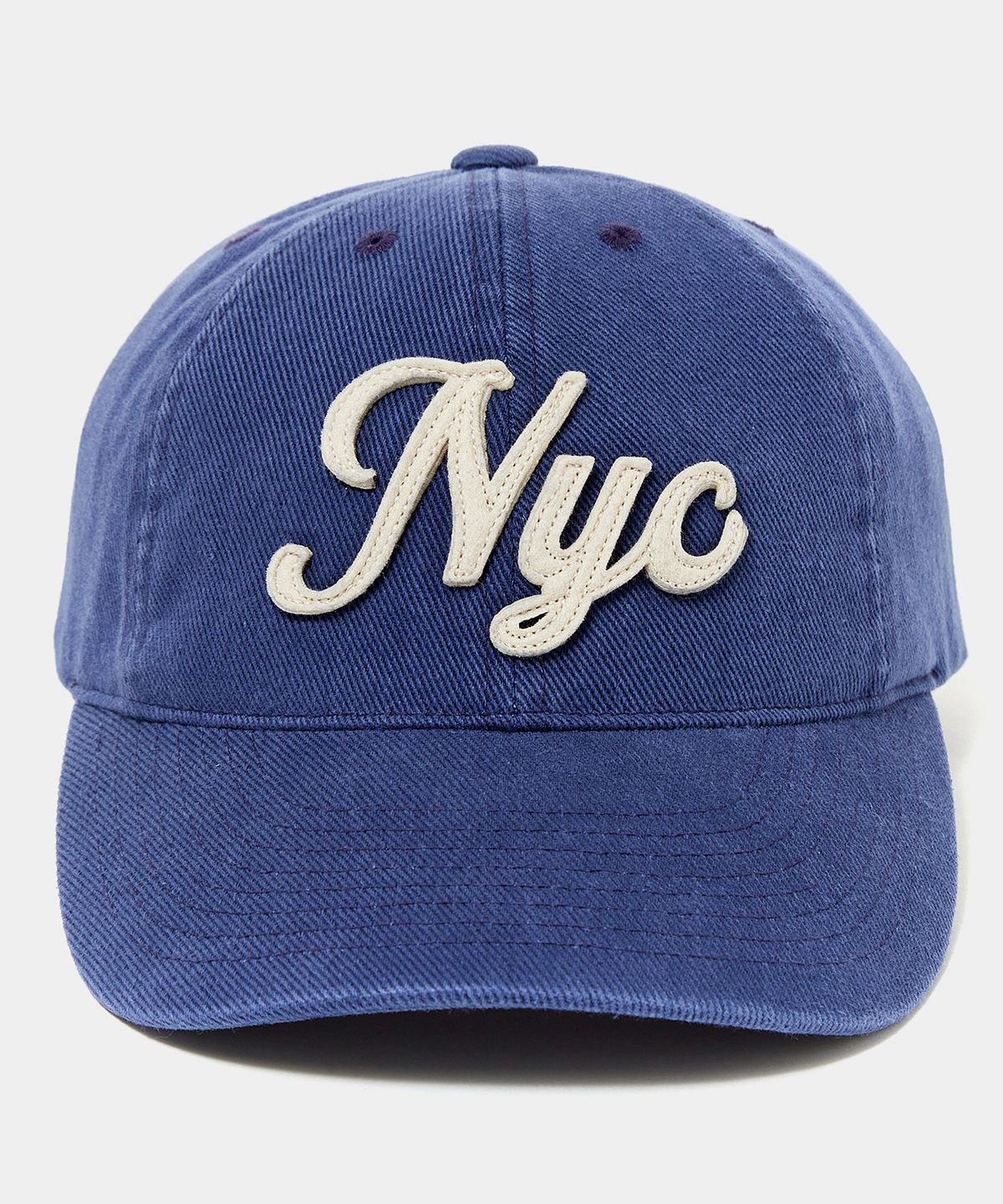 컬럼비아 유니버시티(COLUMBIA UNIVERSITY) NYC TWILL WASHING BALL CAP 크라운네이비