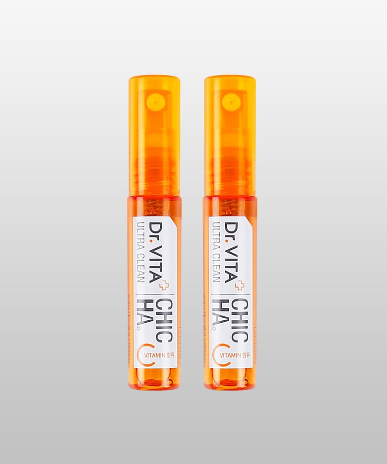 [3종체험샘플증정]입냄새 구취제거 구강 스프레이 울트라 클린 칙하 7ml x  2개