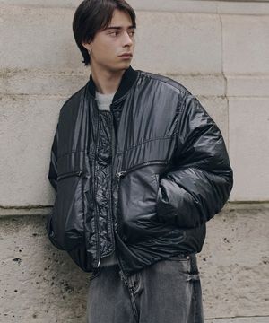 투웨이 멀티포켓 점퍼 (블랙)