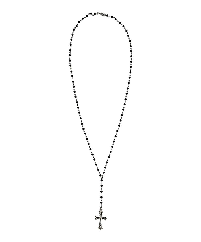 Antique Mixxed Cross Necklace _[Silver]