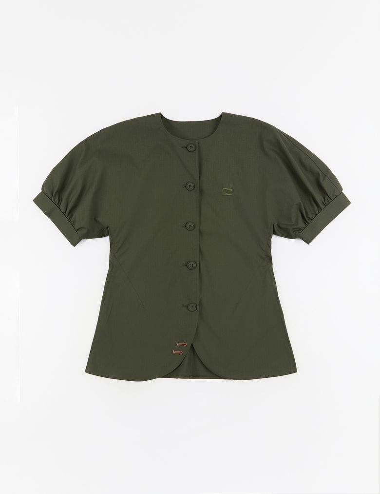 [HOWOE] CueQ Jacket (Khaki)