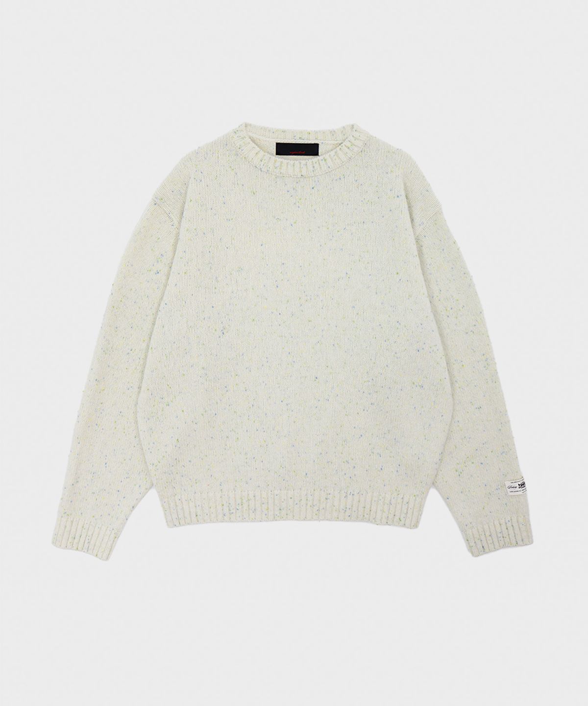 애니타임로릭(ANYTIME LOREAK) CANDY ROUND KNIT-IVORY(W)