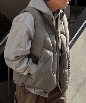 두굿_퀼팅변형다운베스트 - 2color MYDV8140