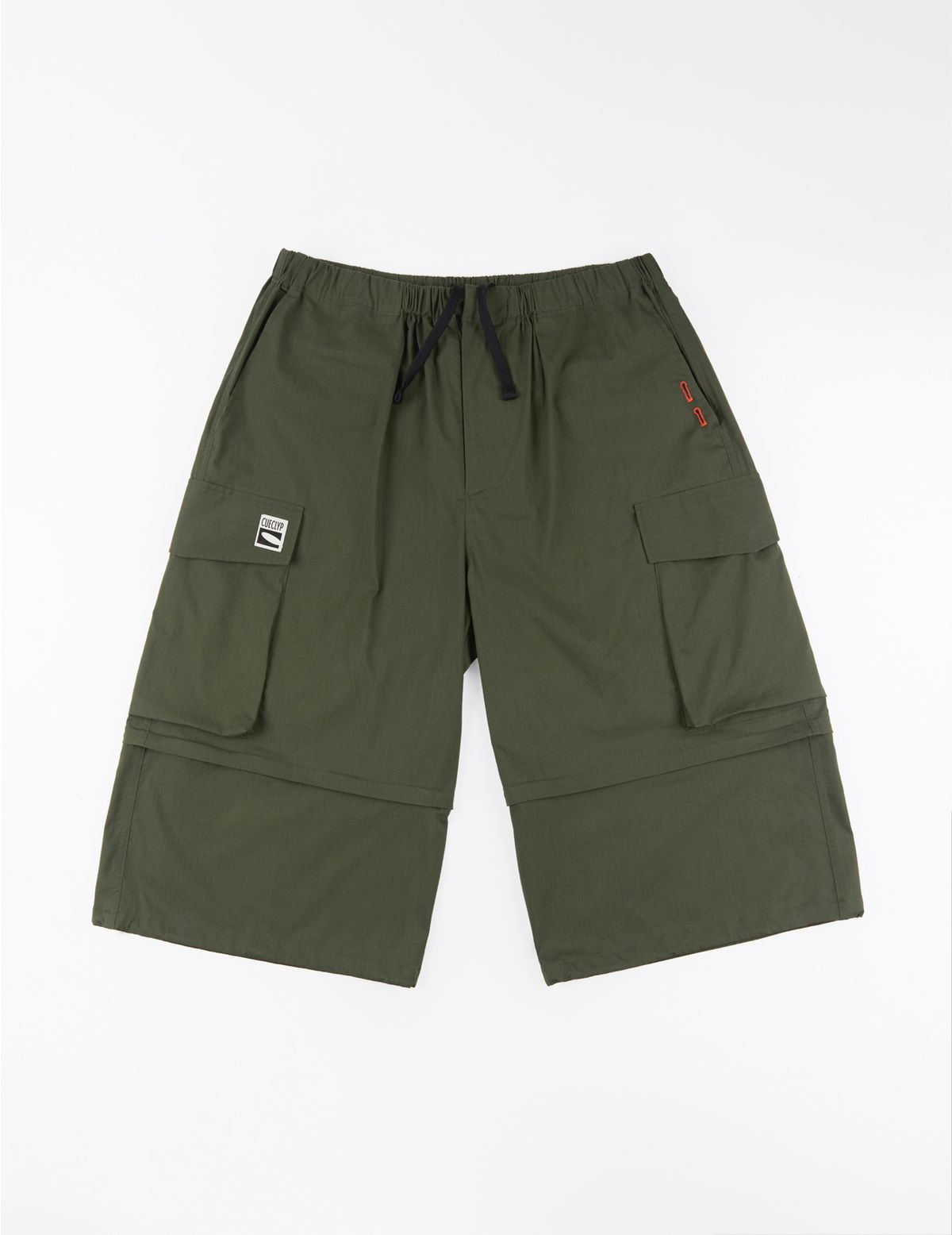 큐클리프(CUECLYP) [HOWOE] CueQ Pants (Khaki)