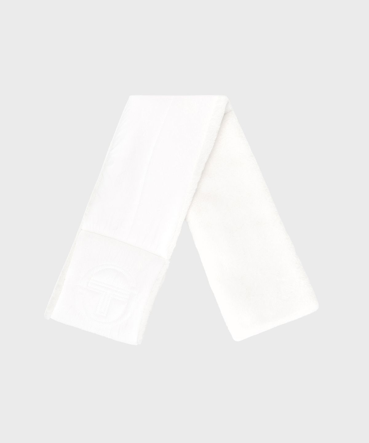 세르지오 타키니(SERGIO TACCHINI) U 패딩 머플러 (White)