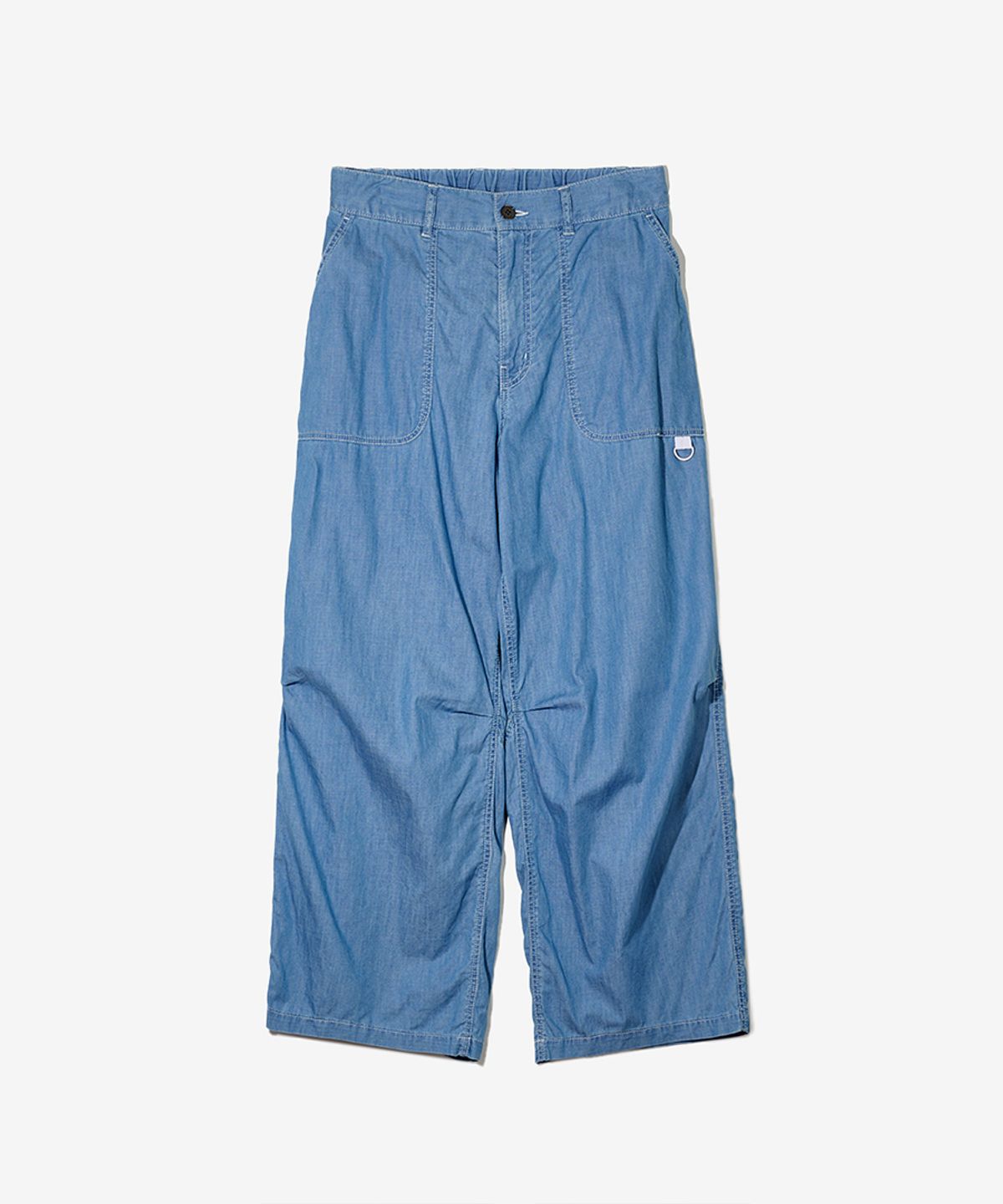 논타입(NONTYPE) DENIM PARACHUTE PANTS (BLUE)