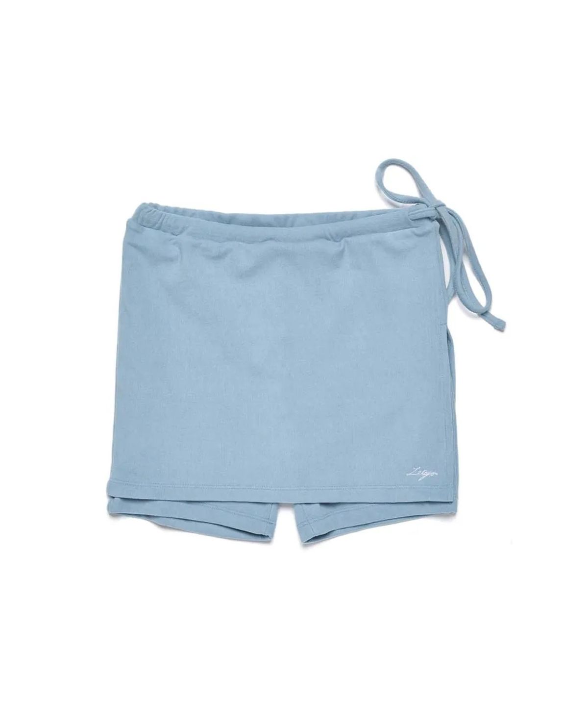라츠유(LOTSYOU) lotsyou_Wonder Wander Pants Skirt Sky Blue