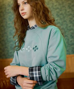 CRESCENDO WAVE SWEATSHIRT / green