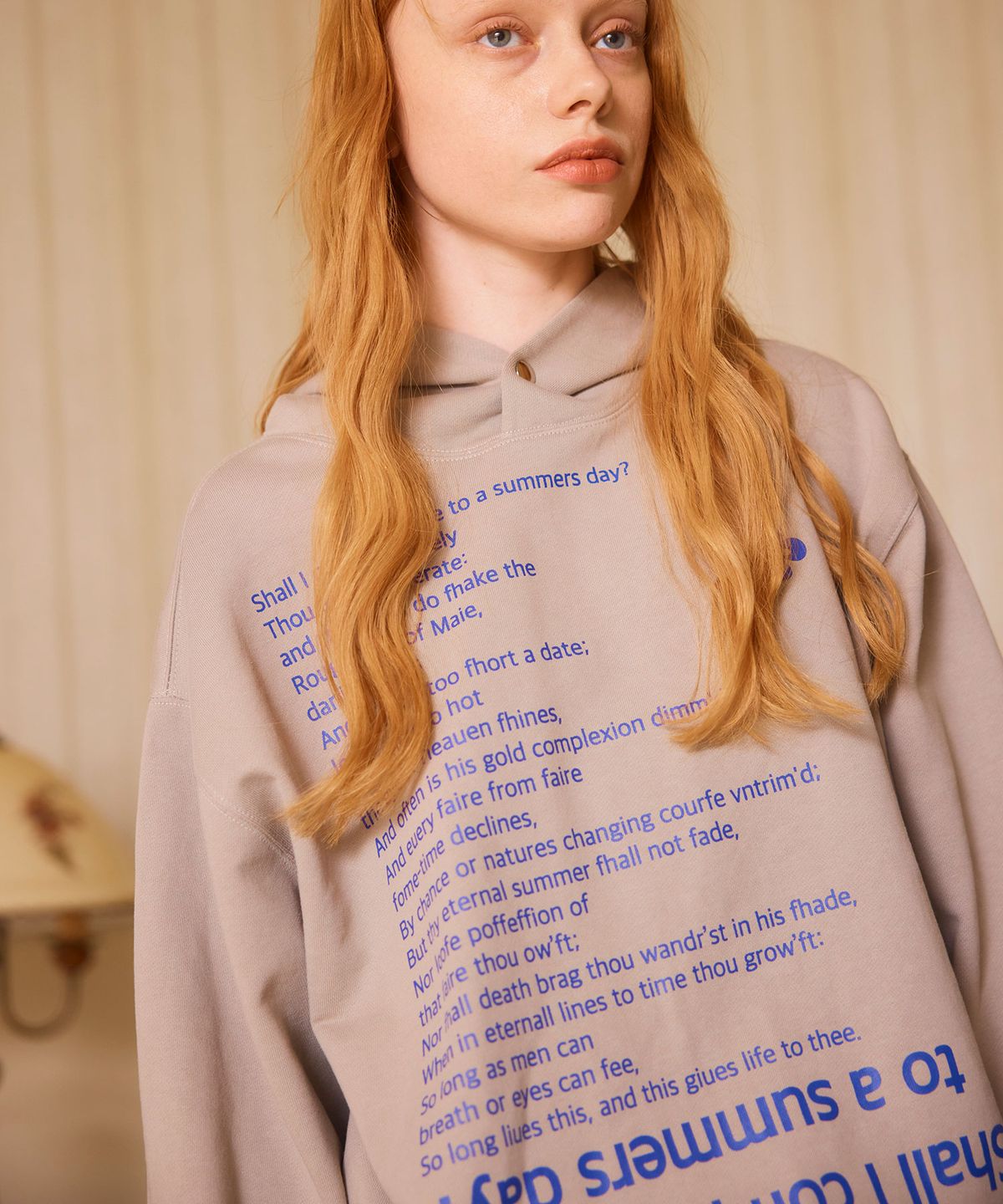 헤레틱(HERETIC) SONNET 18 HOODIE / grey