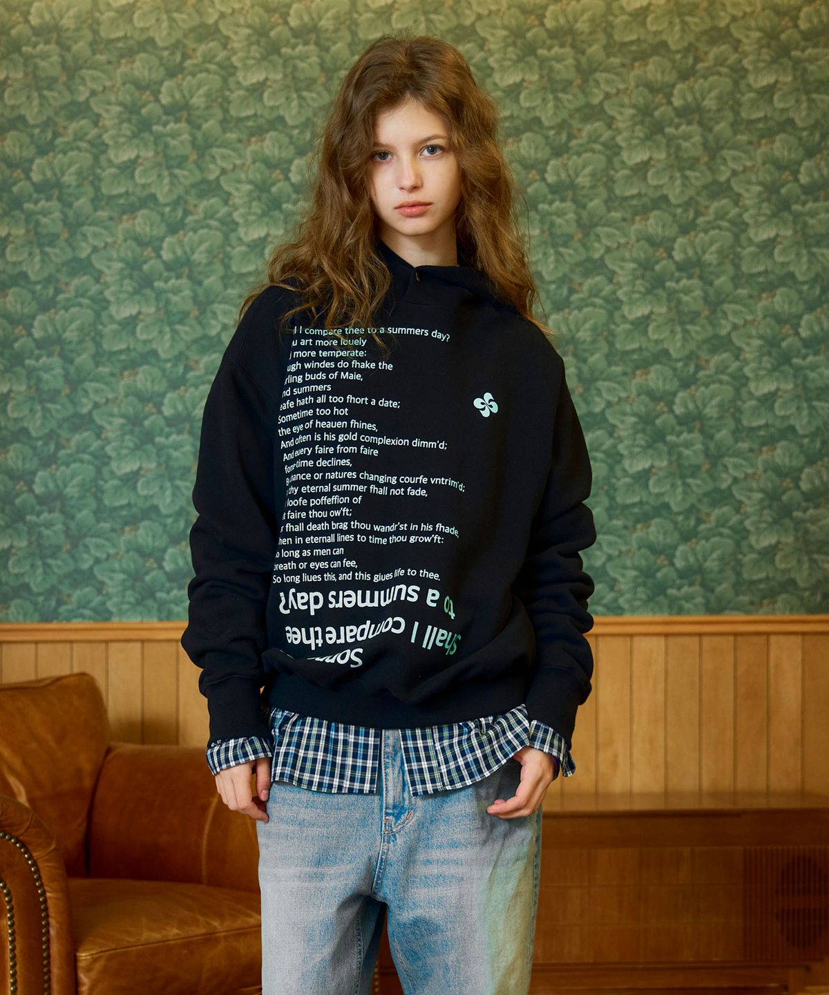 헤레틱(HERETIC) SONNET 18 HOODIE / black
