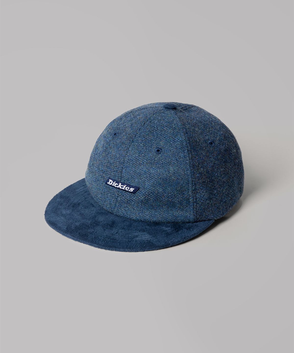 디키즈(DICKIES) 배너 로고 울 볼캡 Blue Multi