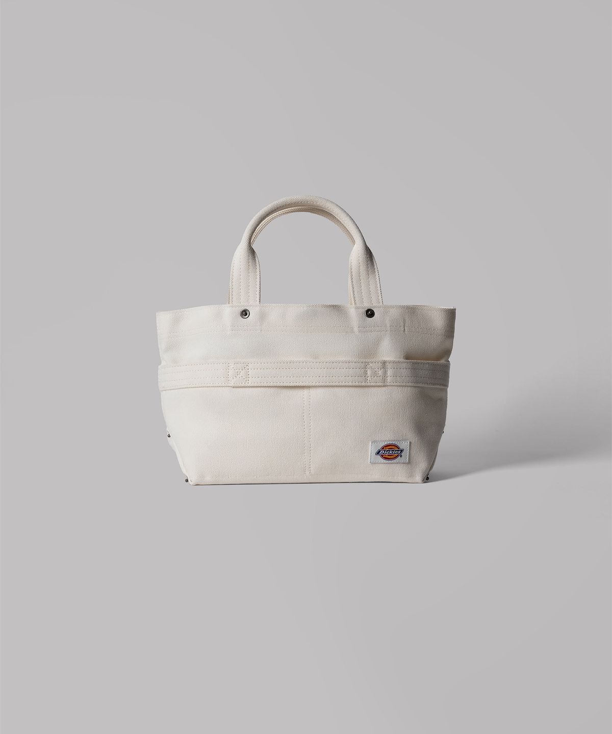 디키즈(DICKIES) 캔버스 미니 토트백 White