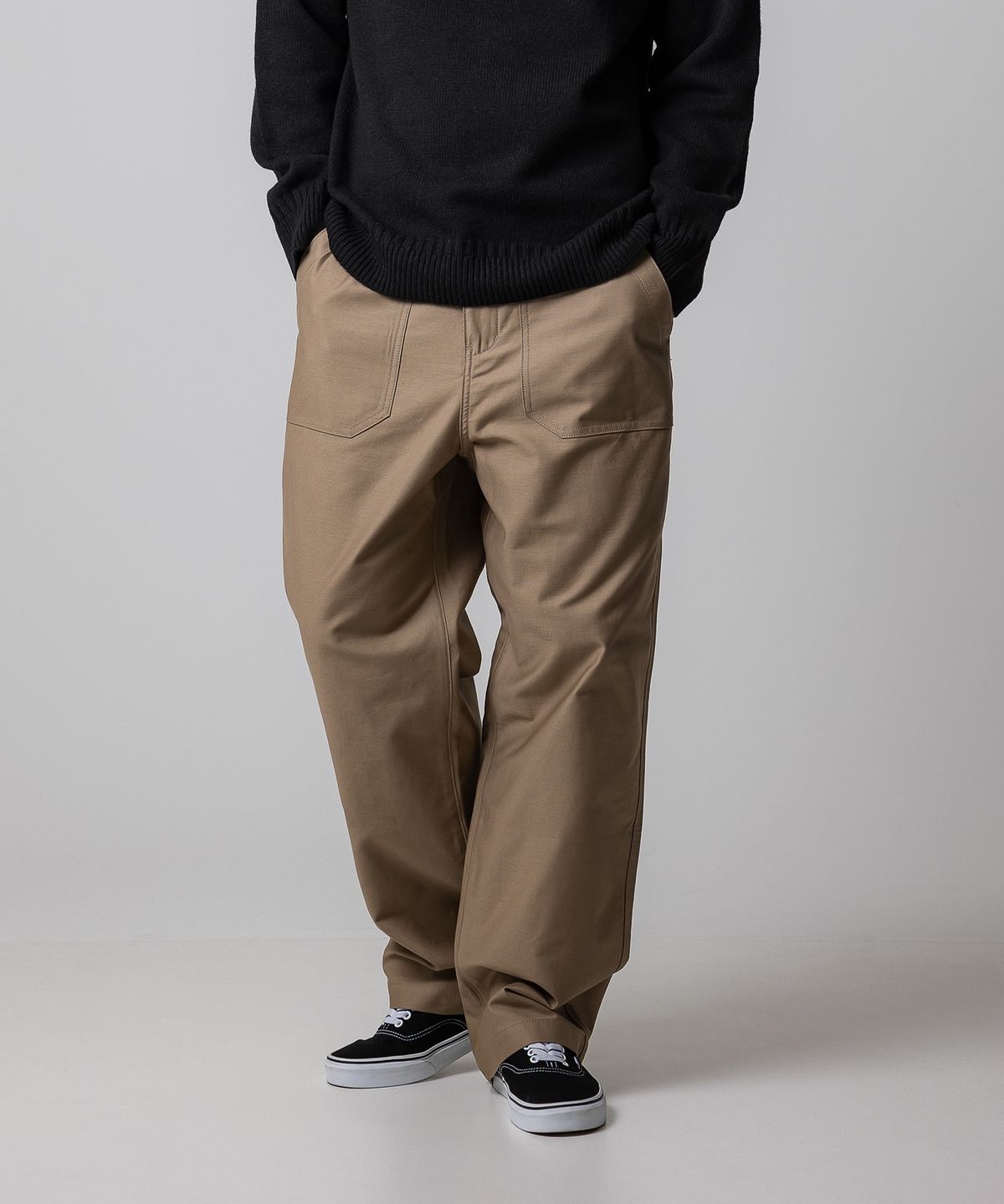 디키즈(DICKIES) 백사틴 퍼티그 팬츠 Khaki