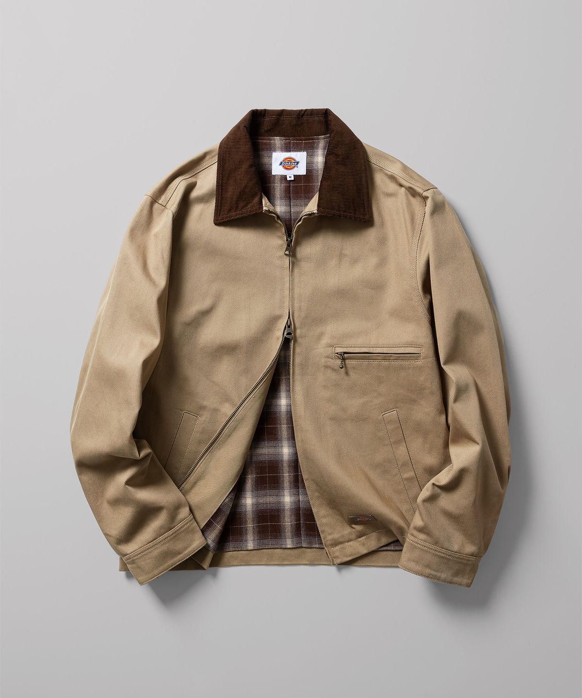 디키즈(DICKIES) 트윌 워크 재킷 Khaki