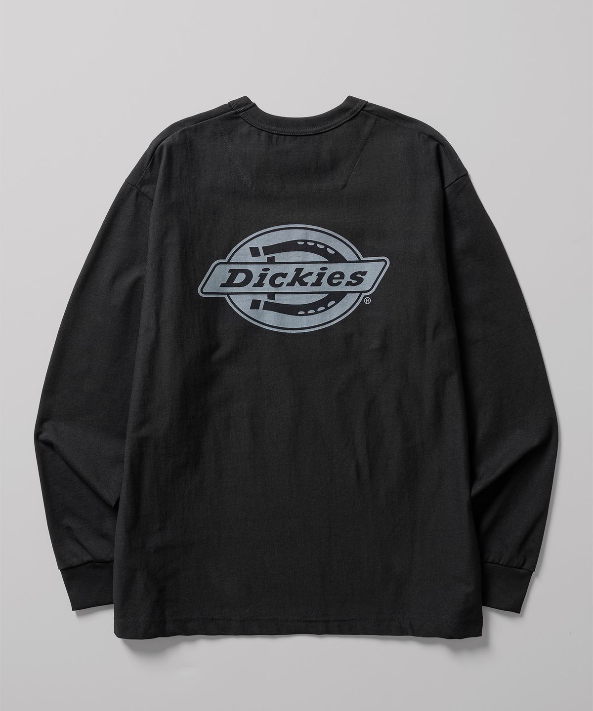 디키즈(DICKIES) 백 모노 로고 롱슬리브 Black